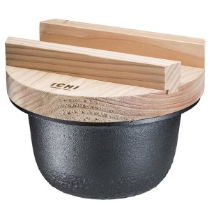 画像2: ふっくら美味しいご飯が炊ける南部鉄器の鉄釜 1CHI（IH対応）