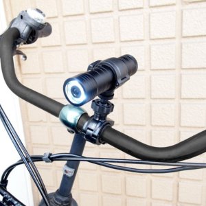 画像2: 自転車・バイク用ライト付きドライブレコーダー（SDカード付き）